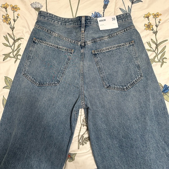 Agolde Vana Fold Wide Leg Jeans - Picture 8 of 11